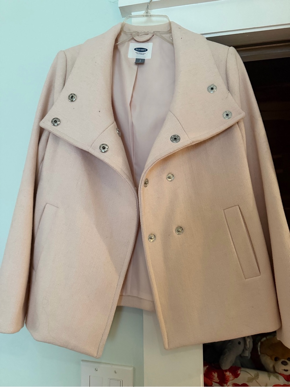 Old Navy Blush Pink Peacoat